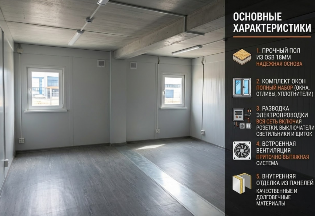 Модульные здания используются в ситуациях, где важны скорость развертывания, предсказуемый результат и возможность адаптации под конкретную площадку