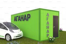 Сантехнический блок контейнер Аганар 3