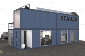 Автономный офис строительной компании Аганар 3