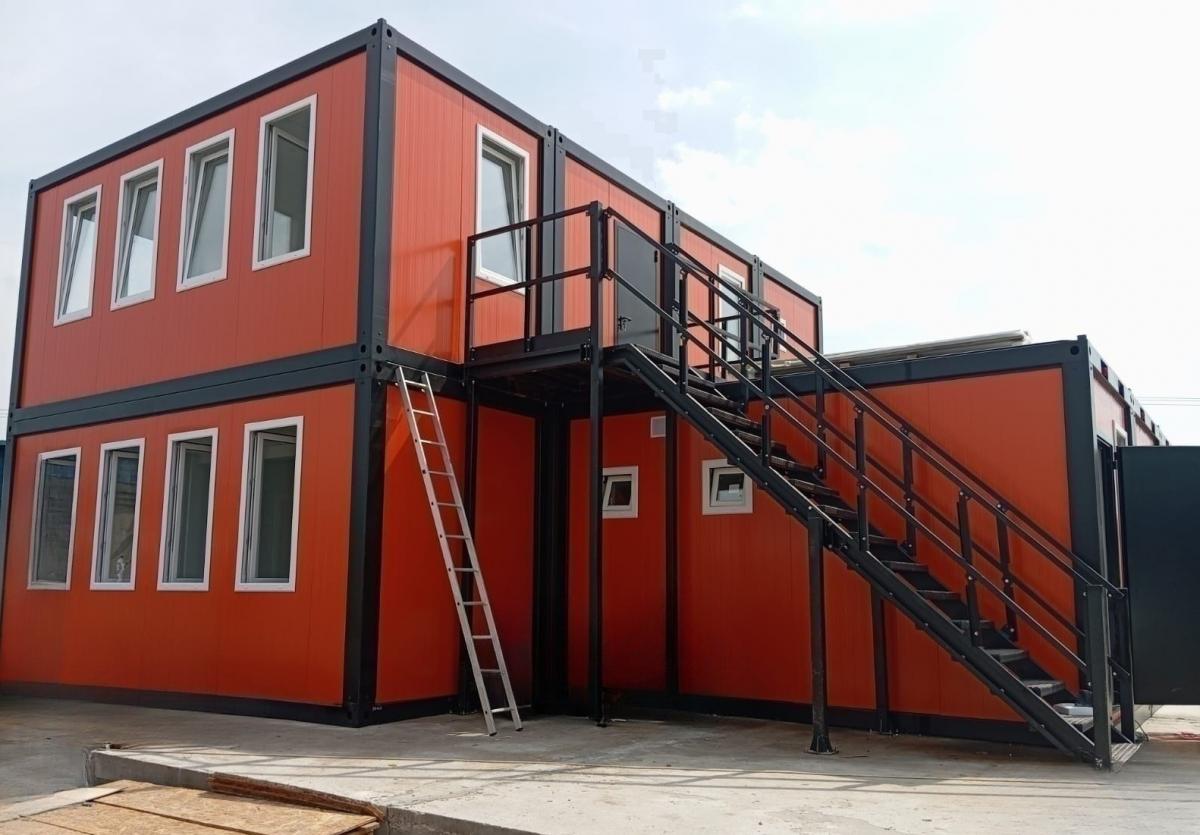 Двухэтажное модульное здание АГАНАР